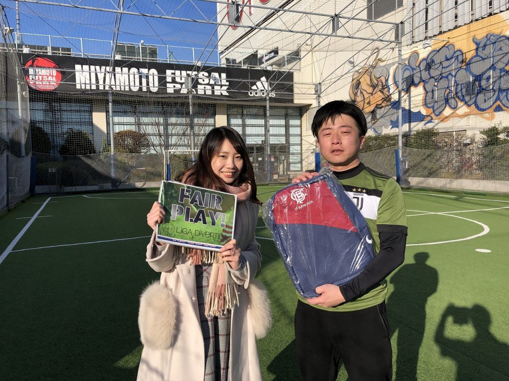 19年1月14日 月 フットサル大会 Miyamoto Futsal Park マルイ錦糸町 Liga Divertida Blog